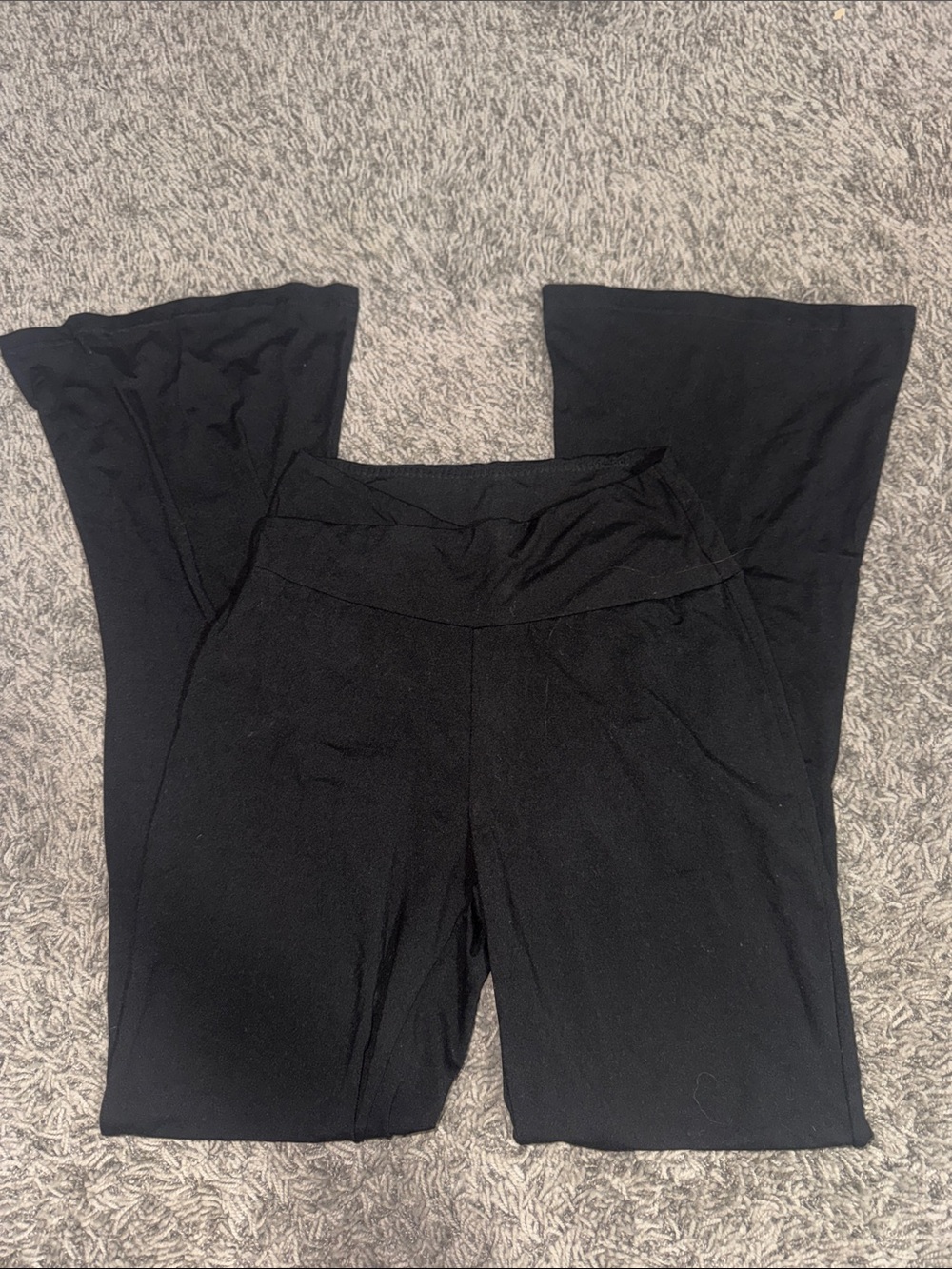 Amazon Essentials Black Boot Cut Stretch Jumpsuit Pants